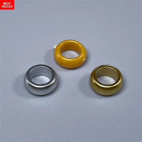 एमओसी ब्रिक्स वेडिंग रिंग 1x1 11010 4 सेमी फिगर दुल्हन दूल्हे के लिए शैक्षिक बिल्डिंग ब्लॉक DIY खिलौने क्रिसमस उपहार 6 best sales लेगो रिंग - №2