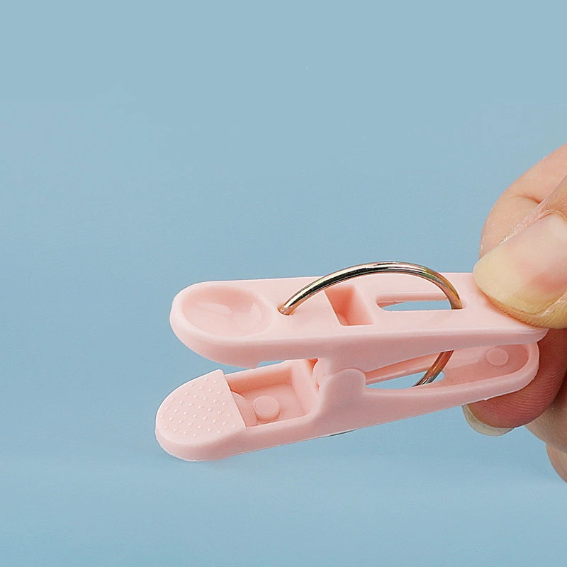 دبابيس الملابس البلاستيكية جورب منشفة كليب الغسيل معلقة مشبك الغسيل الثابتة السحابة الملقط أوتاد كليب صندوق تخزين ملابس المنظم