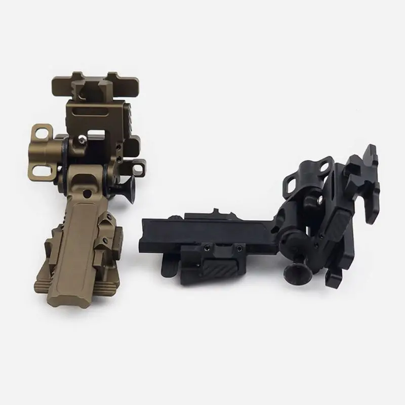 Lightweight NVG Helmet Mount Breakaway Dovetail Interface For PVS15/PVS18