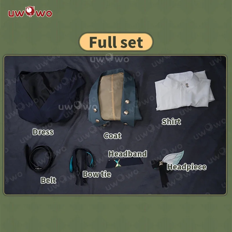 SN55IN STOCK UWOWO Firefly Gioco Cosplay Honkai Star Rail Midsummer Firefly Time Abbigliamento casual Vestito Costume cosplay Abito Sala $ 5Q @ 1