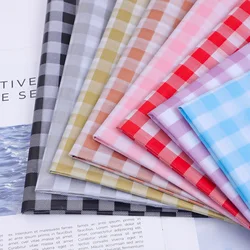 Christmas Plaid Checkered Gift Packaging Paper, Craft Paper, Flower Bouquet Wrapping Paper, Clothes Packaging Paper, 10Pcs