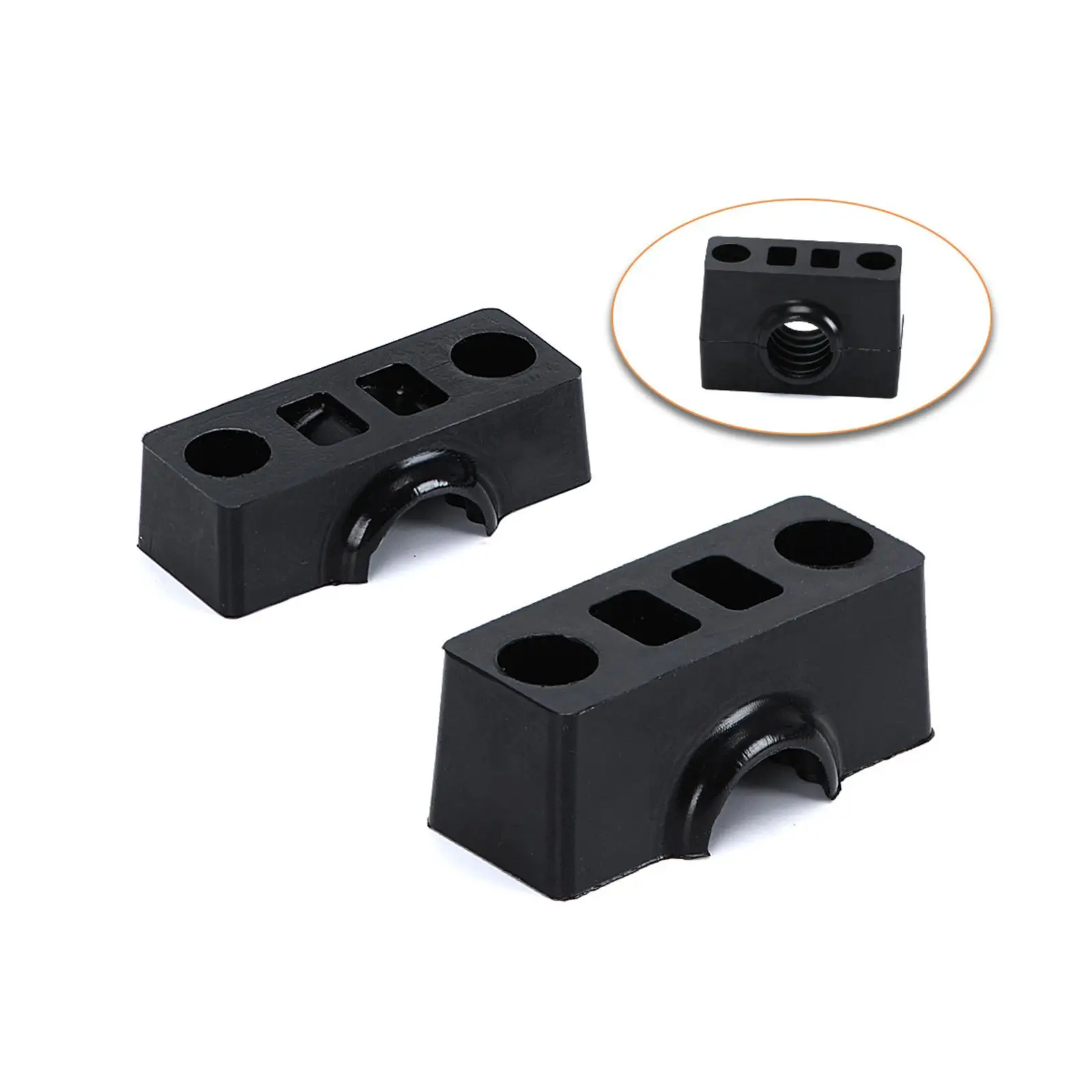 ATV Upper Lower Housings Black Polyurethane Attachment Direct Replaces for Arctic Cat 700 650 500 400 2005 2008