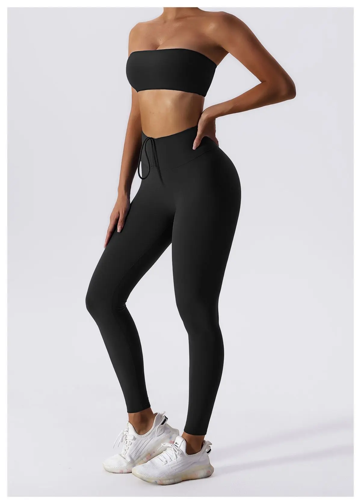 Sommer Trägerloser Sport-BH für Damen, Schnelltrocknende Yoga-Kleidung, Damen Tube Top Fitness Brustwickel-Unterwäsche, Workout-BH für Frauen – Detail 22
