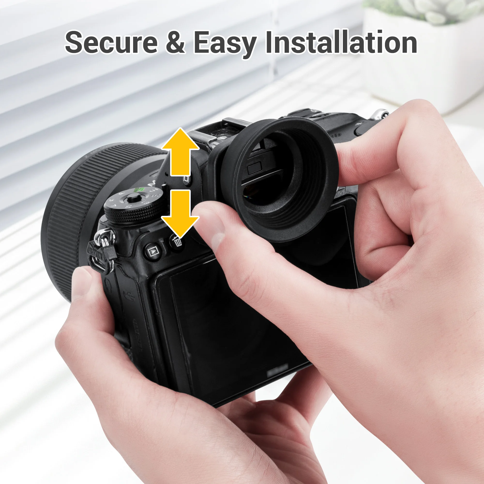 ピカソレプリカ Black Nikon Z5II Z6 III Viewfinder Eyepiece KE-DK29