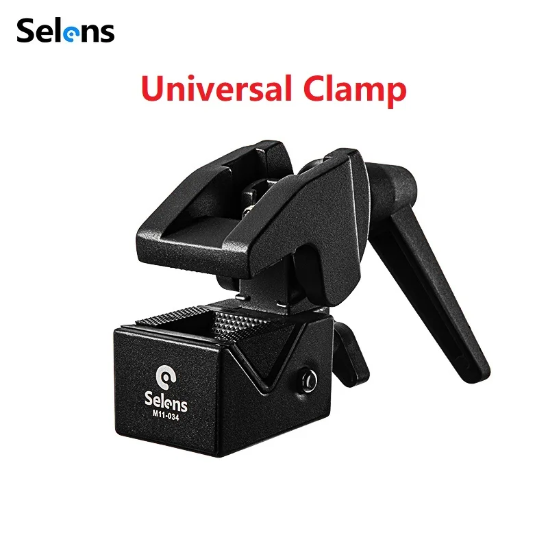 

Selens Super Clamp Articulating Magic Arm Clip Light Stand Tripod Universal Clamp For Softbox Camera Monitor LED Light Accessory