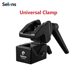 Selens-Clip de brazo mágico articulado Super Clamp, soporte de luz, trípode, abrazadera Universal para Softbox, Monitor de cámara, accesorio de luz LED