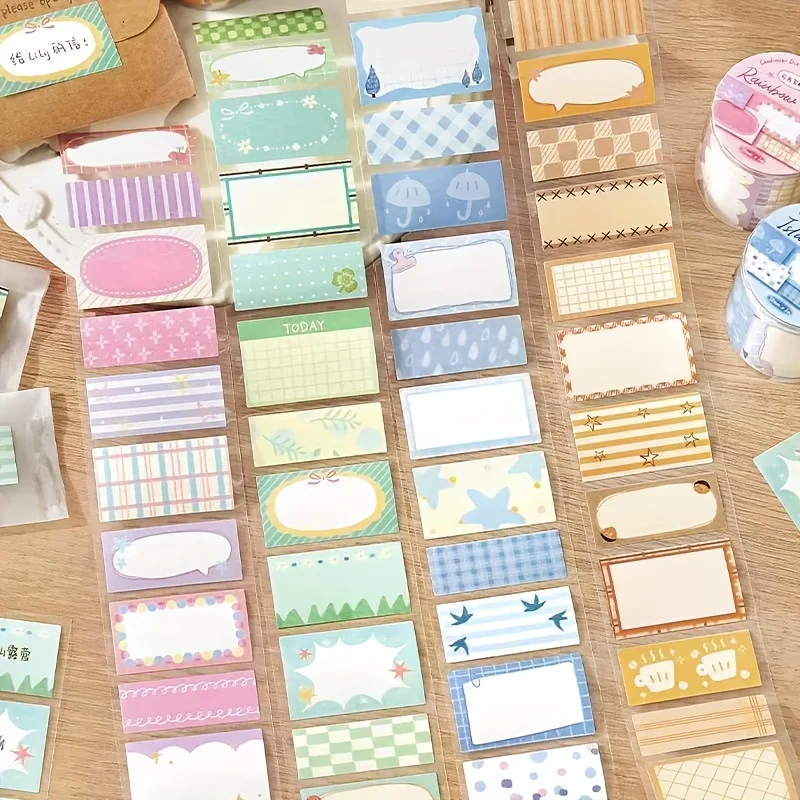 Light-Colored Fragments for Handwritten Labels, Featuring Wa