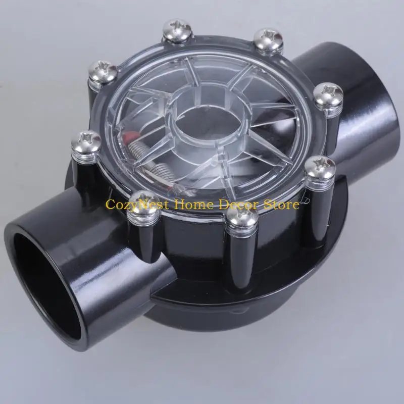 92MF Sturdy ABS Check Valves Prevents Backflow In Pool and Water Systems Daily Use