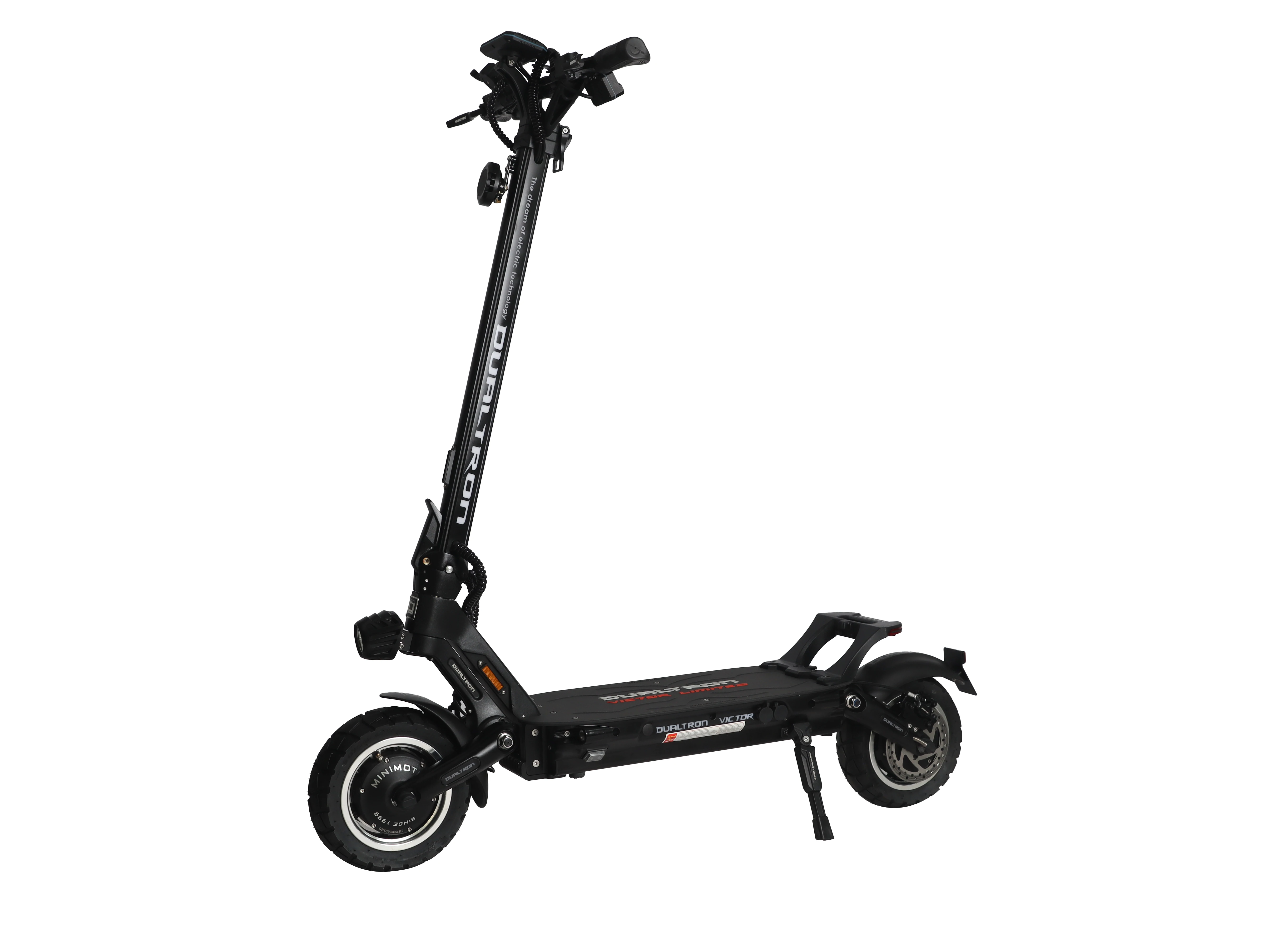 DUALTRON S7M Elektrische Scooter voor Volwassenen 2600W Dubbele Motor 60V 37.1AH Samsung Batterij 85km/u Snelheid 110km Bereik 10" Zelfherstellende Tubeless Band met EY4 LCD Bluetooth Display Smart