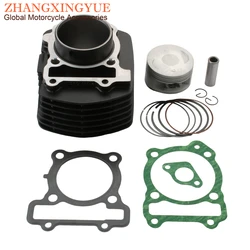 Motorcycle 63.5mm FZ16 Big Bore Cylinder Kit For Yamaha SZ16 Byzon Byson FZ-S 185cc Engine Parts 21C-E1310-00