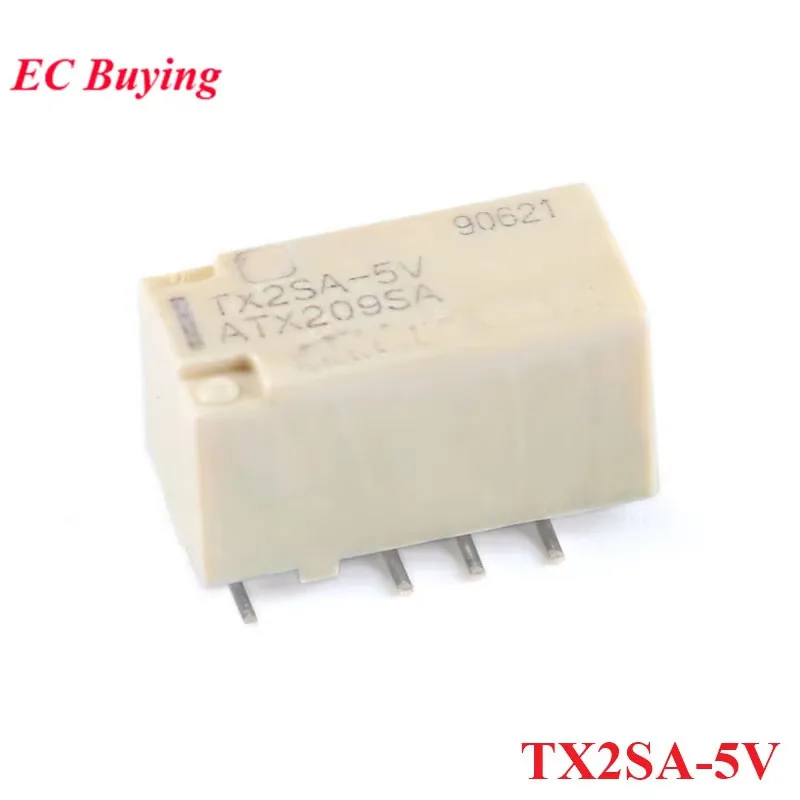 5Pcs/1pc TX2SA Signal Relay DC 5V 12V 24V 2A 8 Pins TX2SA-5V TX2SA-12V TX2SA-24V Rele Relais view 4