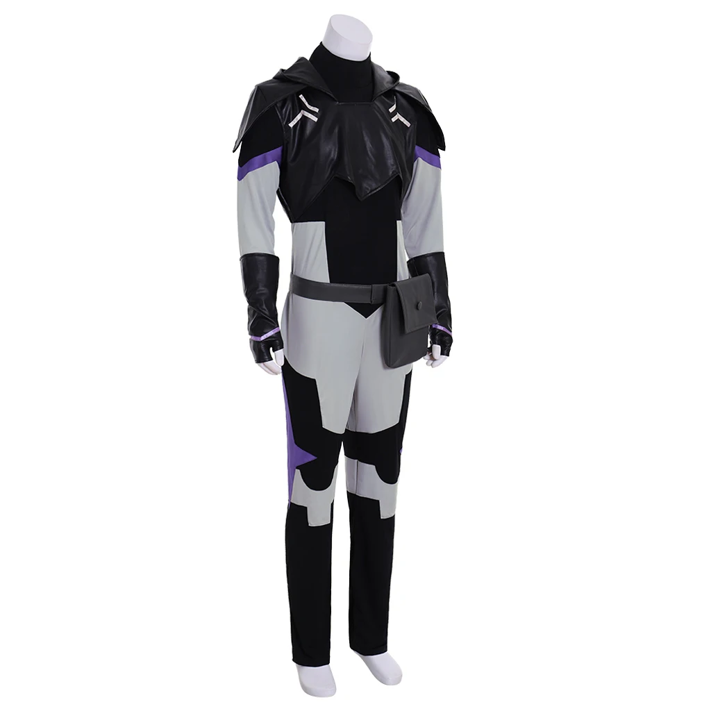Voltron Keith Akira Kogane Costume Cosplay Tuta da uomo Uniforme da battaglia Vestito da festa di Halloween