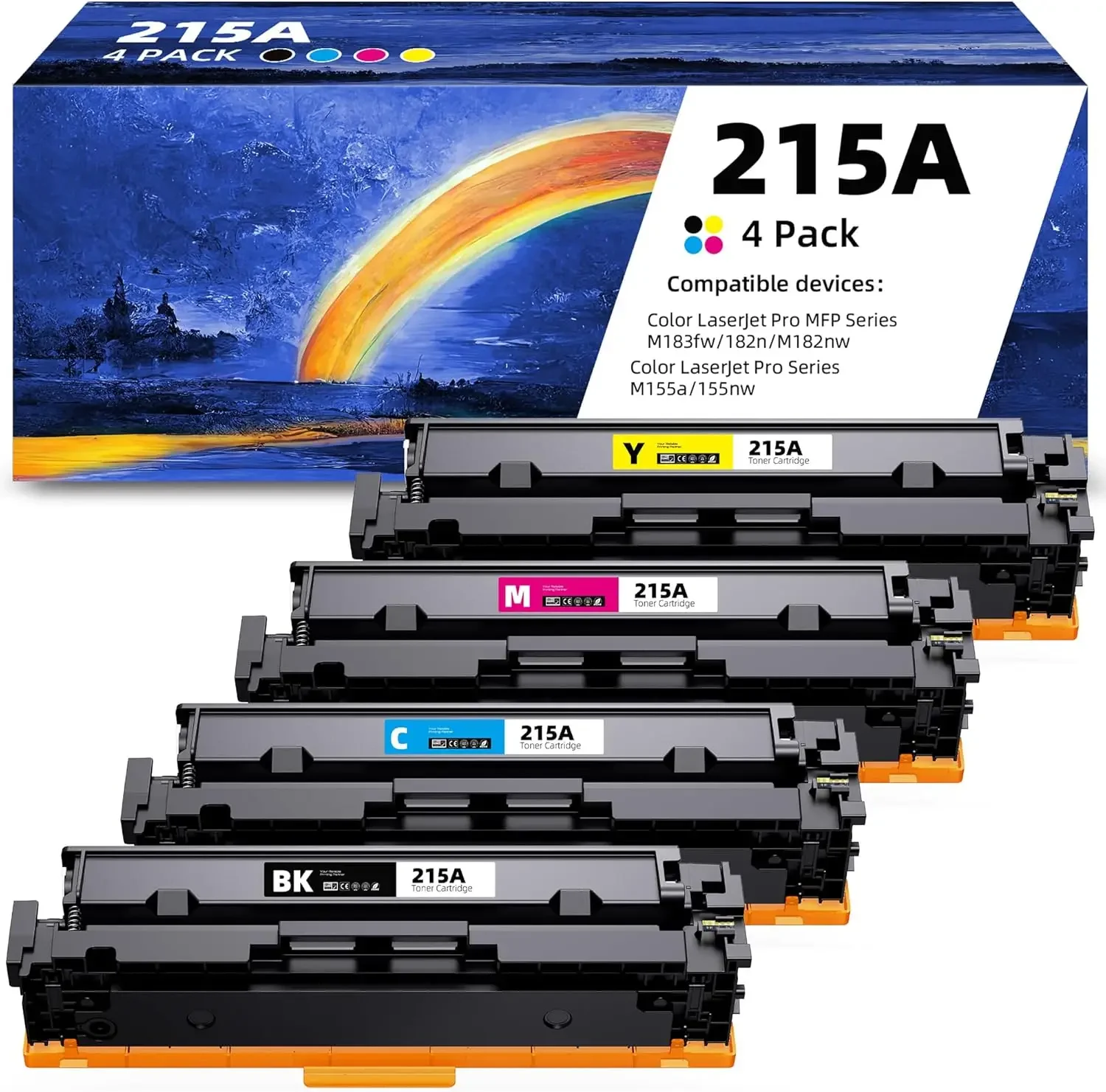 

[with CHIP] 215A Toner Cartridge Replacement for HP 215 A for HP215A HP 215 W2310A W2311A W2312A W2313A Work