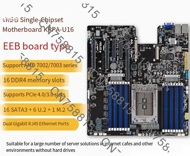 Supports 280W 7H12/7R32/7T83, for Gigabyte MZ32-AR0 PCI-E4.0 motherboards, tested before shipping