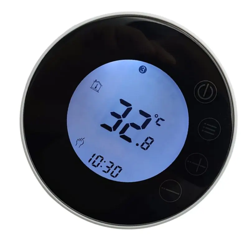 ABVC Tuya Round Wifi Indoor Thermostat Temperature Regulator Equipped With Smart App Application