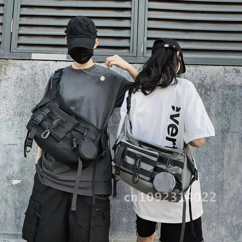 Causal Men's Shoulder for INS Trend Waterproof Chest Bag Messenger Bag Bag Crossbody Man Bag Homme Bags Men Sling Sacoche