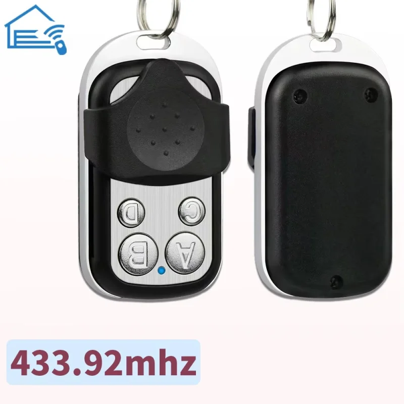 

2/8/18Pcs Lock Unlock 4Button Metal Push Button Remote Control Transmitter 433MHz Universal 4 Buttons Garage Door Opener Remote
