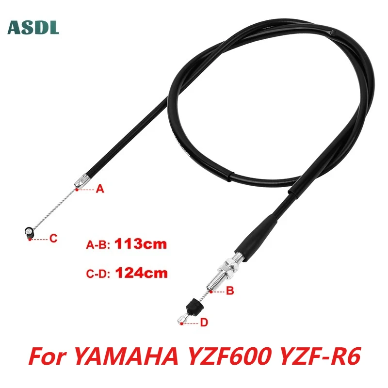 

Motorcycle Clutch Line Cable Wire For YAMAHA YZF600 YZF-R6 YZF 600 YZF R6 1999 2000 2001 2002 2003 2004 2005 5EB-26335-00-00