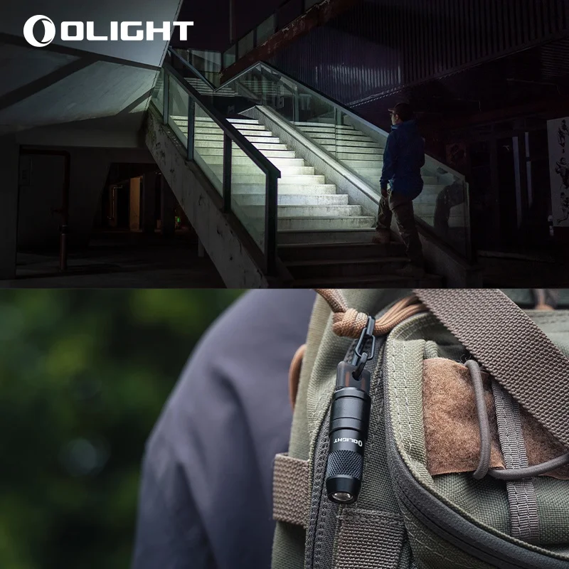 OLIGHT MINI 2 Mini USB Port سلسلة مفاتيح قابلة لإعادة الشحن، مصباح يدوي صغير محمول للرياضات الخارجية، هدية عيد ميلاد خاصة