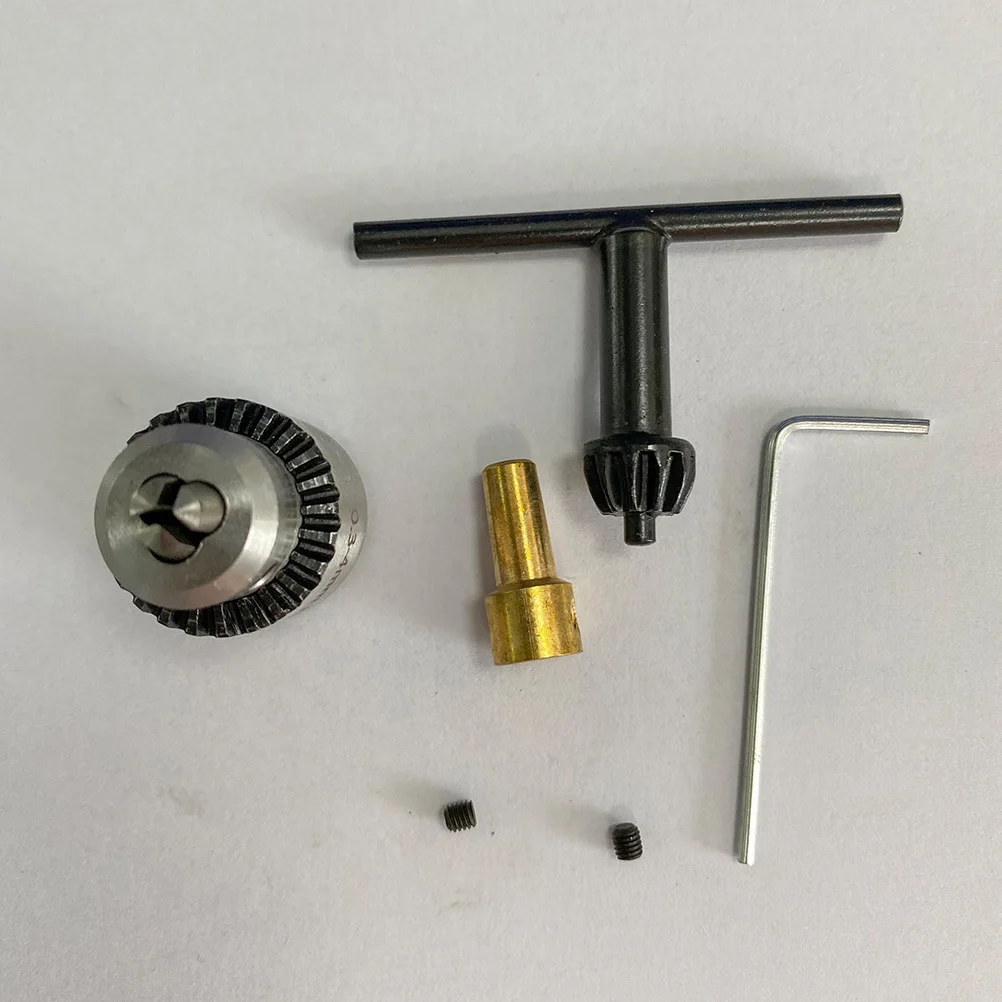 

1 Set Mini Chuck Adapter Stainless Steel Three-Jaw Micro Chuck Wear-Resistant For Lathe Electric Drill Milling Machine Hand