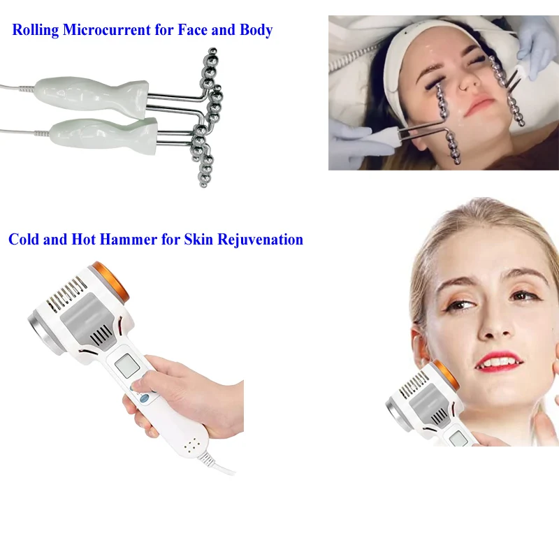 Au-8402 Microcurrent Massage Gloves Face Lifting Anti-wrinkle BIO Micro Current Anti-aging Skin Rejuvenation Machine