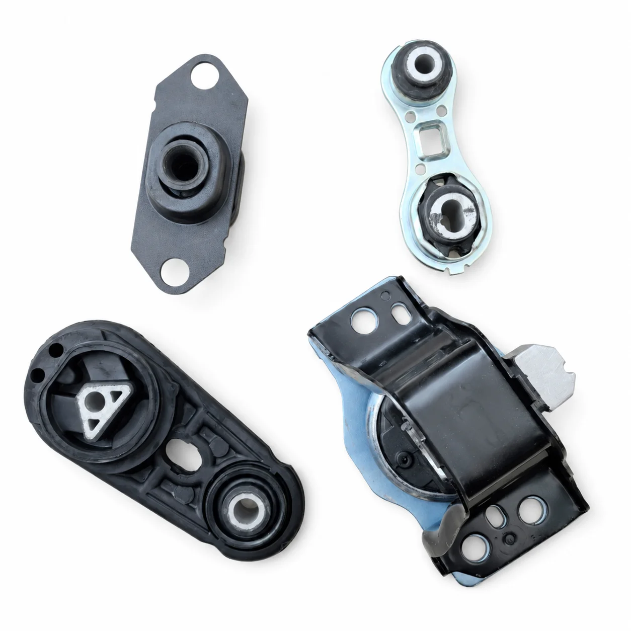 FOR Renault Megane II Scenic II Grand Scenic 2002-2009 Engine Motor Mount Gearbox Transmission Dogbone Mount  Kit Set