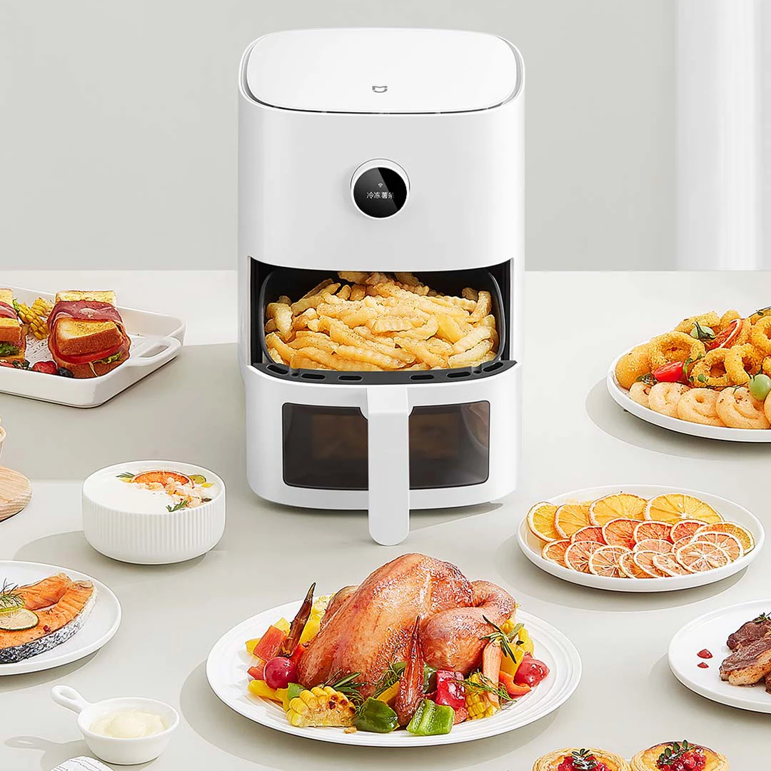 Xiaomi Mijia Smart Air Fryer Pro 1200W 4L Air fryer for Baking Roasting Dehydrating Support Mijia App Control MAF04