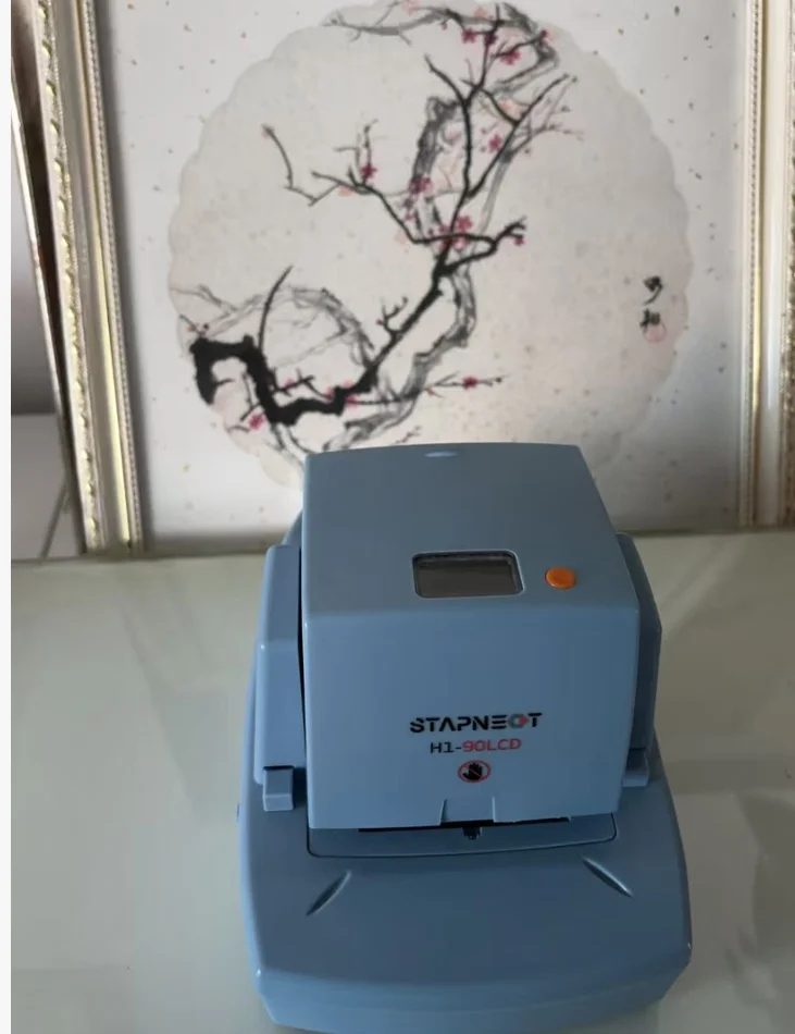Stapnect 90 Professional Electric Stapler with LCD Screen - Automatic,Speed Adjustable & Counting Function