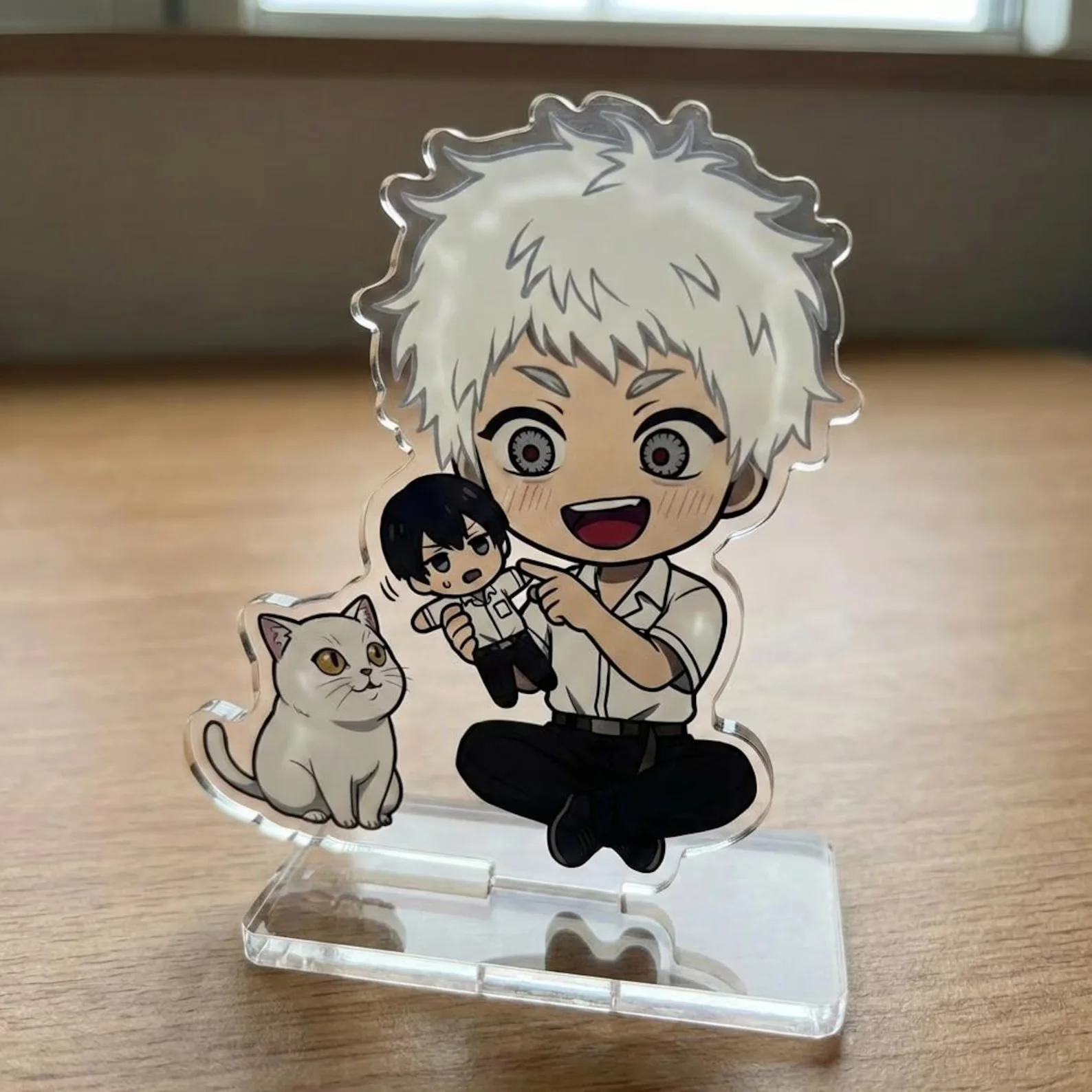 Hikaru&Yoshiki Summer DDied Chibi Acrylic Standee custome Charms Anime Desktop Decor Cosplay Costume Fans Collectible Gift