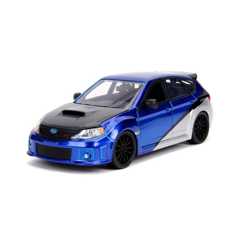 サブラクレッザ,sti,diecast,Toy車の収集,男の子のための誕生日プレゼント,1:24の合金カーモデル