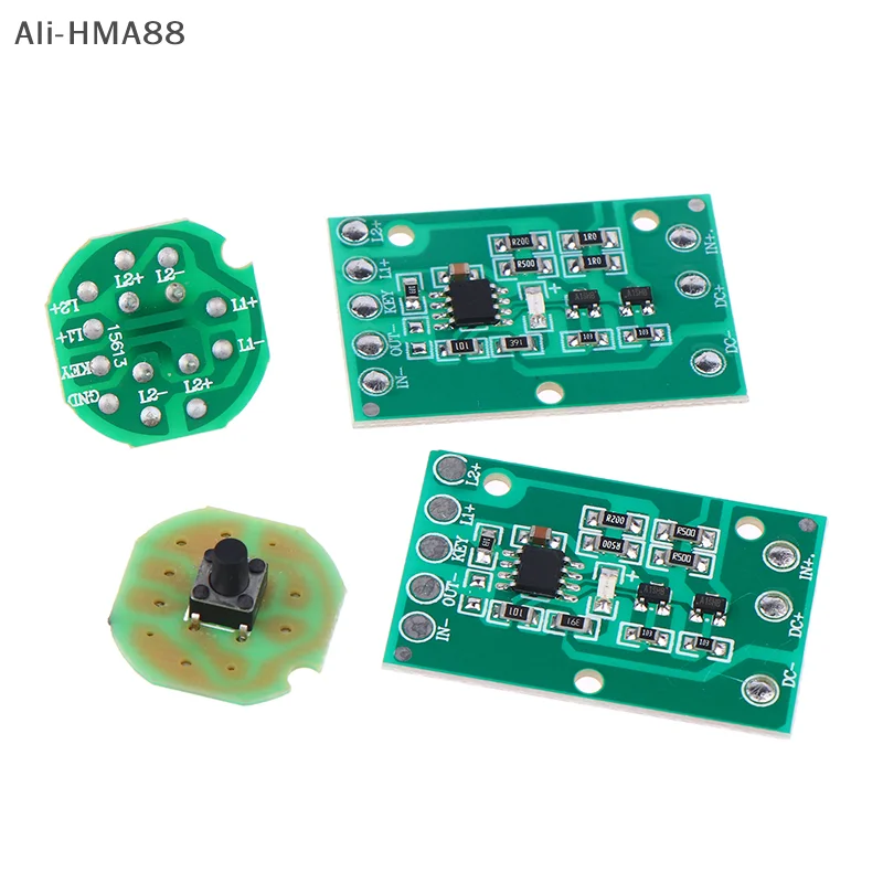 

(YY)1 Set HZ-8813 T6/U2/L2 Glare Light Control Circuit Board Flashlight Driver Board 3 Function 5 Function Gear Electric Plate
