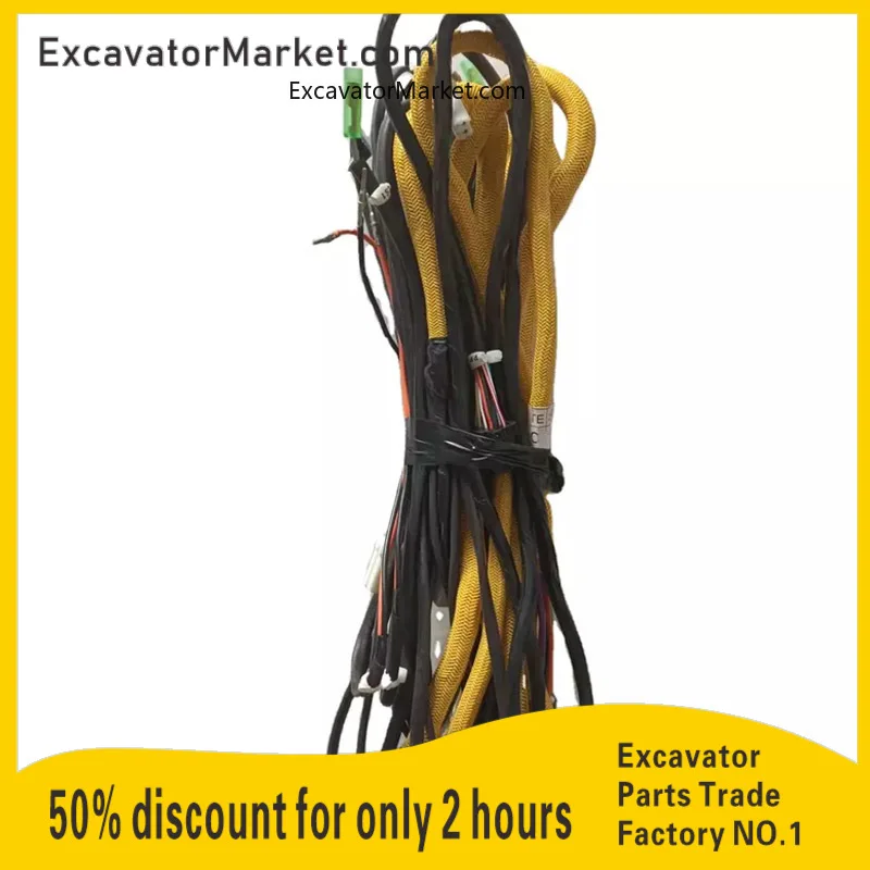 

Excavator Parts Genuine and brand new Wire harness 21N6-00012 21N600012 for Hyundai excavator robex 215-7 215-9 305-7