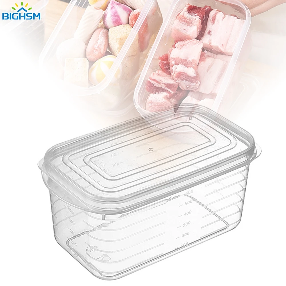 Refrigerator Food Storage Box Mini Portable Kitchen Meat Sealed Fresh-keeping Boxes Fridge Kitchen Organizer Container