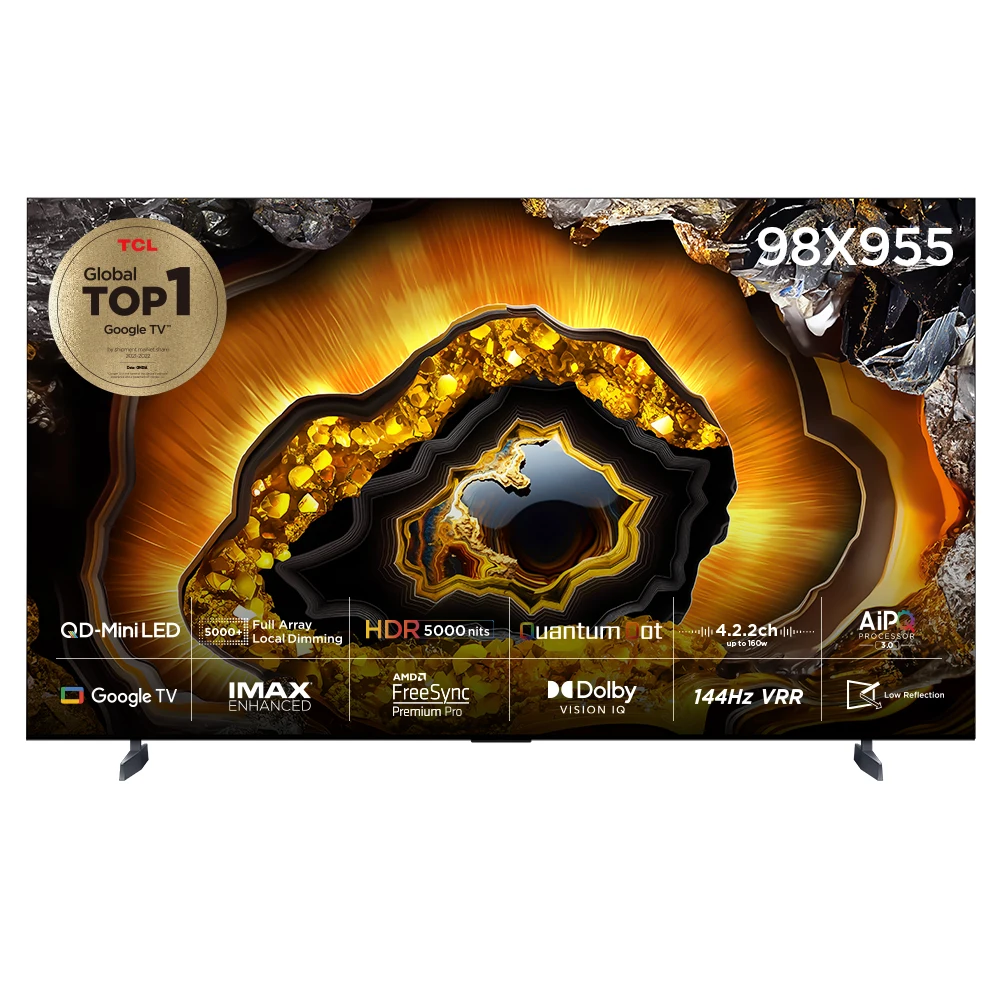 TCL QD-MiniLED TV 98인치, 4K 해상도로 집안의 영화관을 완성하다