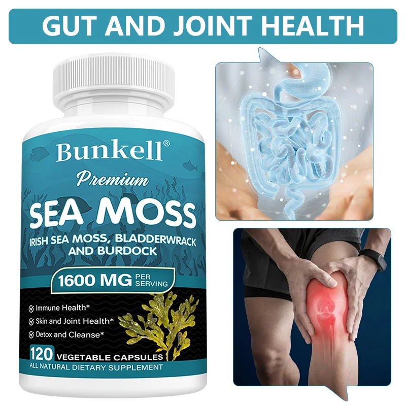 

Sea Moss - Fucus and Burdock Root - Supports Healthy Joints, Gut and Thyroid Function, and Boosts Immunity