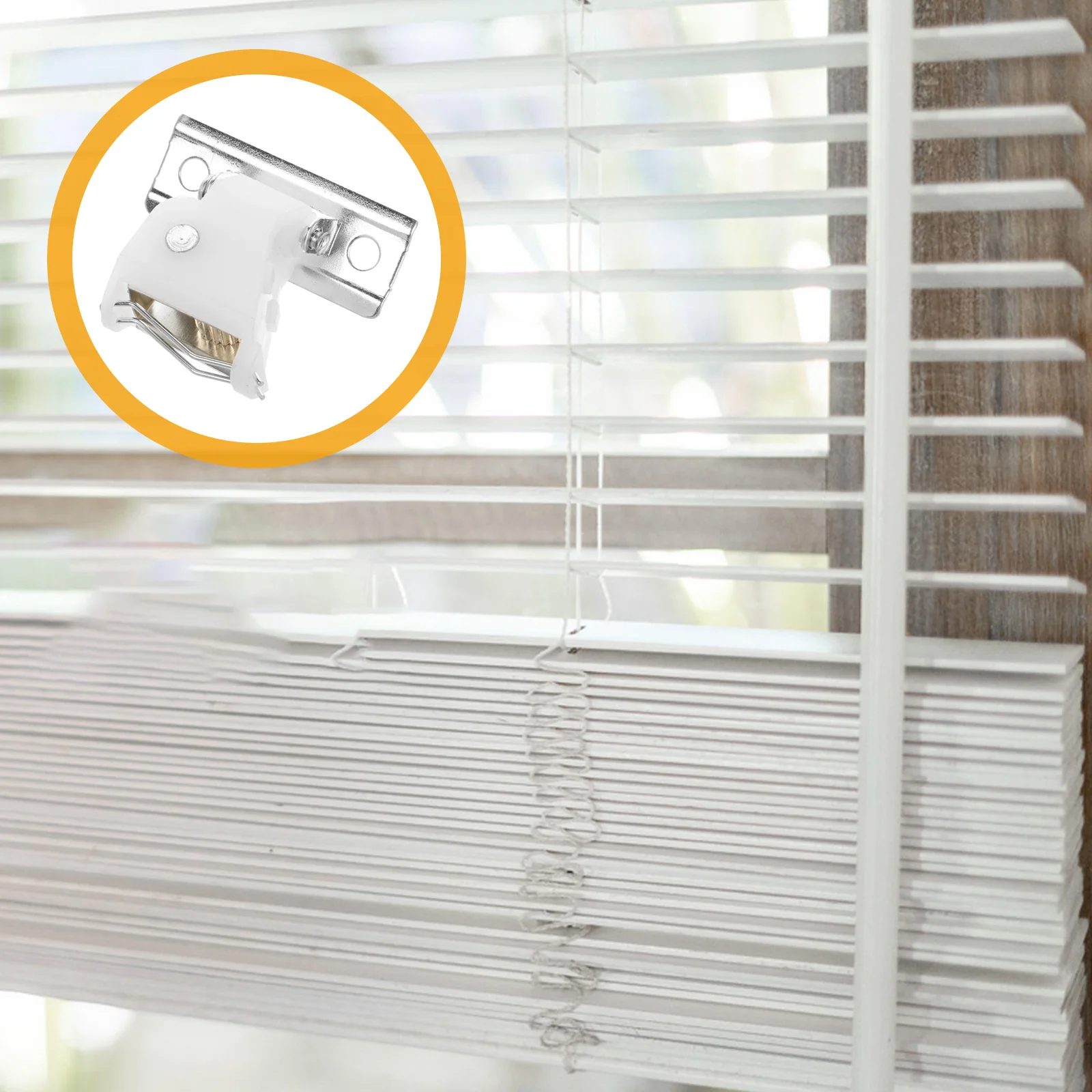 

4Pcs Roman Shade Cord Locks Stable Smooth Curtain Pulley Locks Replacement Kit Window Blind Accessories Roman Shade Cord Lock