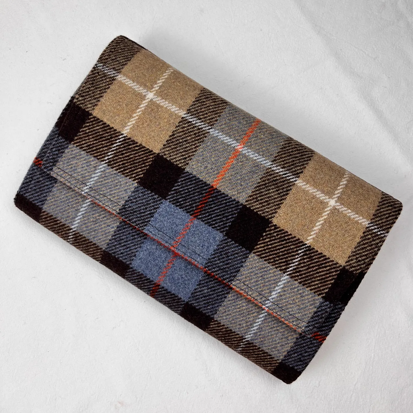 

Personalized DIY custom cashmere woolen large capacity portable pencil bag high-end pencil bag, 20-hole Fountain pen bag