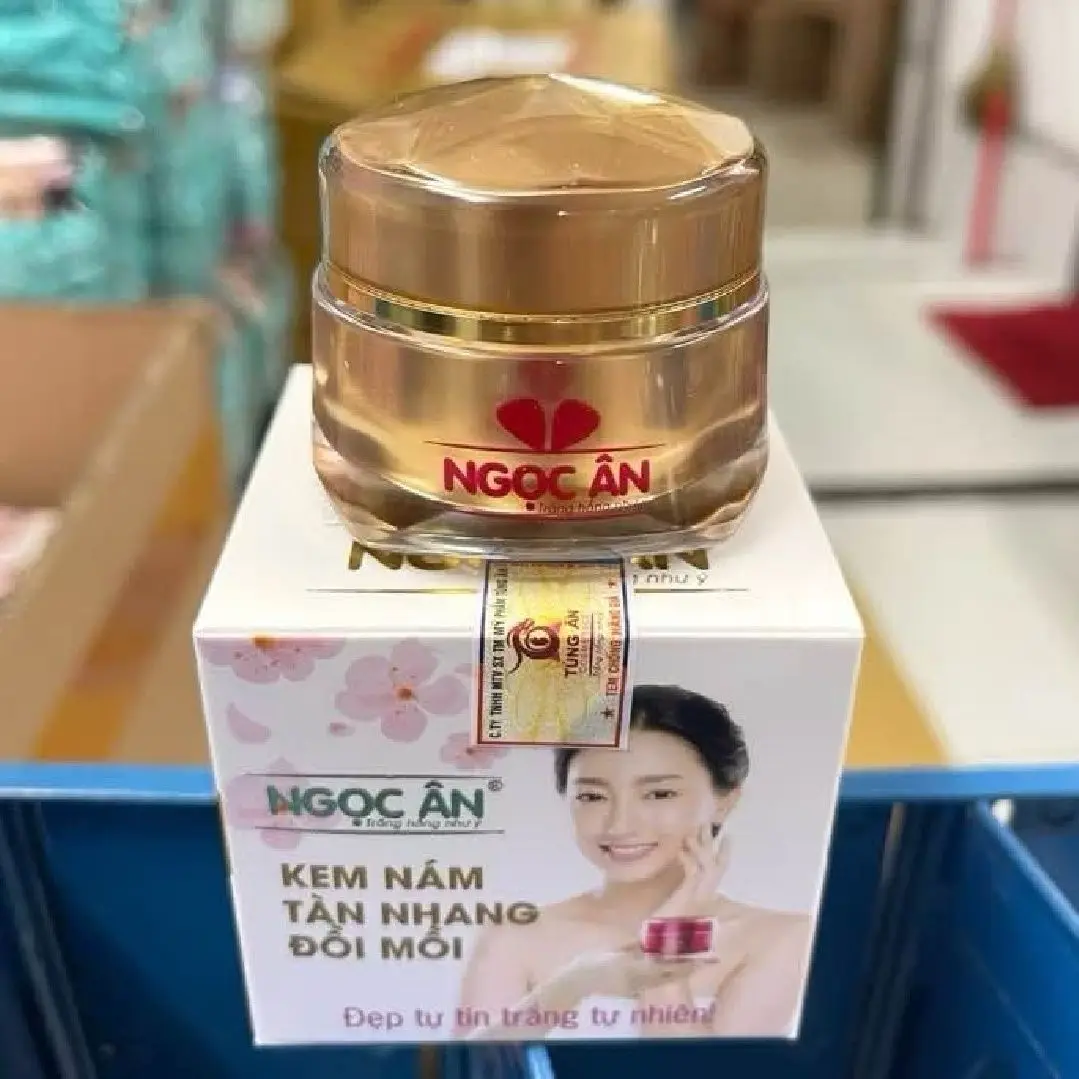 Vietnam Face Cream ngoc an kem Trang da chong nang 12g