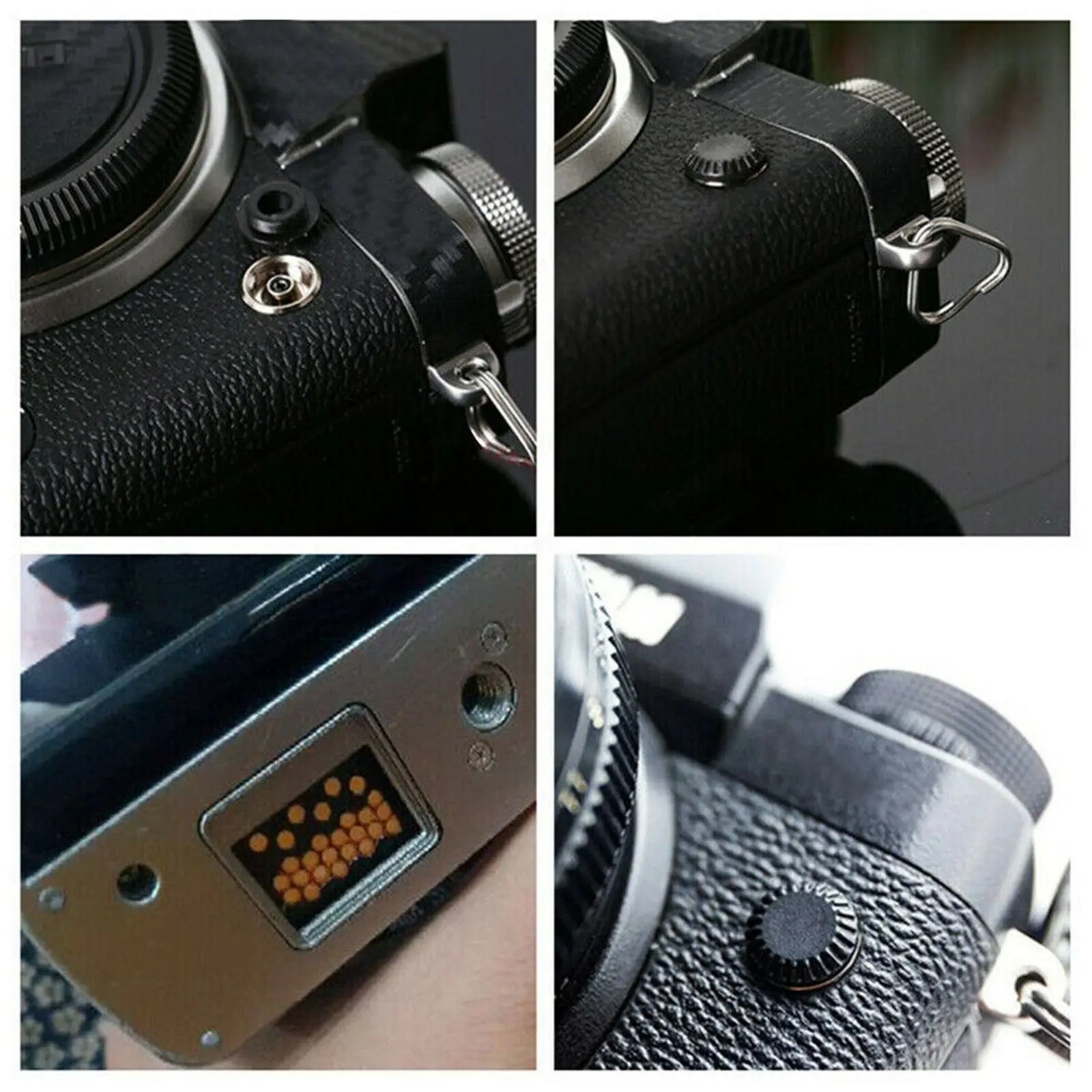 Remote Flash PC Sync Cover, Battery Grip Connector Cap, Wear Resistance, Fit para Fuji X-T1, X-T2, X-T3, XT-4, New Camera Acessórios