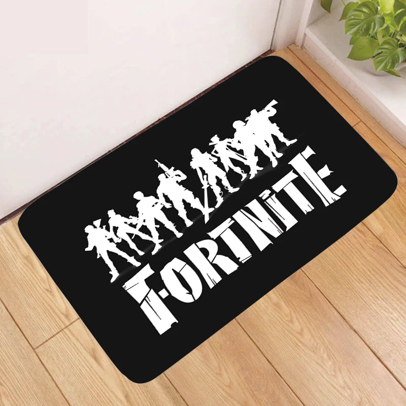 FORTNITED Tapijt antislip Badkamer Tapijt Hot Game Rechthoek Flanel Badmat Anime Cartoon Keuken Woonkamer Deur Tapijt geschenken