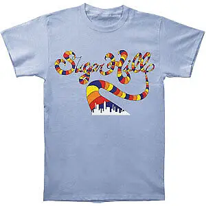 Men'S Sugar Hill Gang Classic Powder Logo T Shirt Small Blue