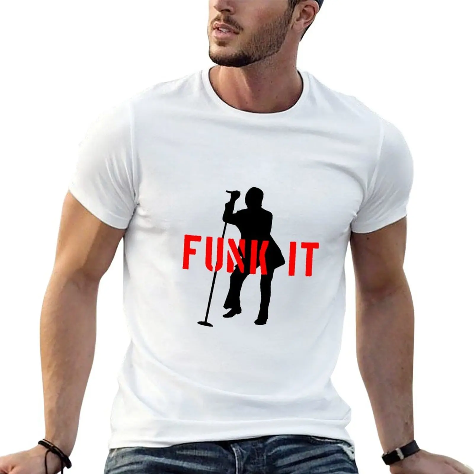Funk it ! T-Shirt Casual All Match Short Sleeve T-Shirt