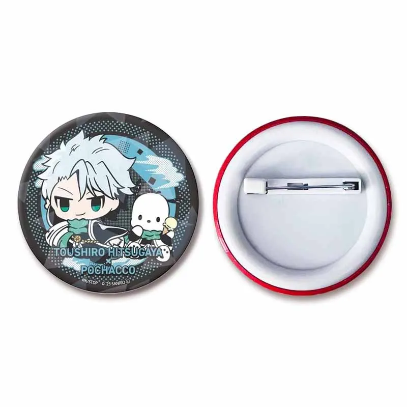 Bleach Kurosaki Ichigo Toshiro Hitsugaya Kokuto Enamel Pins Anime Brooches Hat Clothes Badge Jewelry Accessories Gifts for Kids