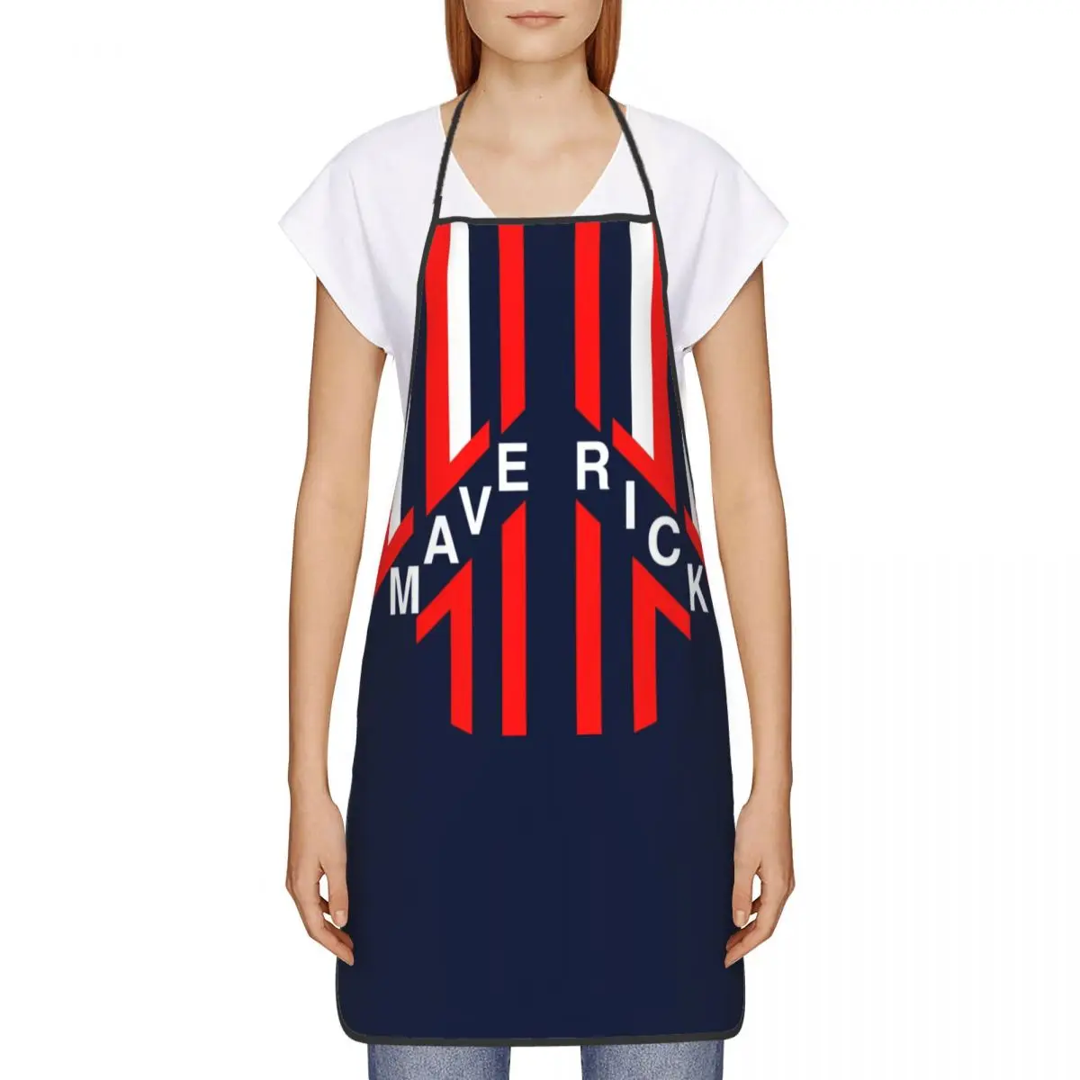 Top Gun Maverick Aprons for Men Women Topgun Adult Unisex Kitchen Chef Bib Tablier Cuisine Cooking Baking Gardening