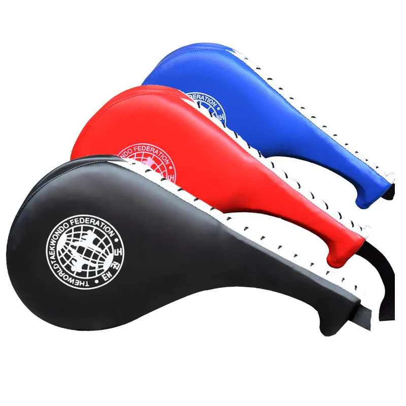 

Taekwondo Kick Pads Durable Striking Pad Target TKD Karate Martial Arts Strike Targets Kickboxing Training Blue Red Black