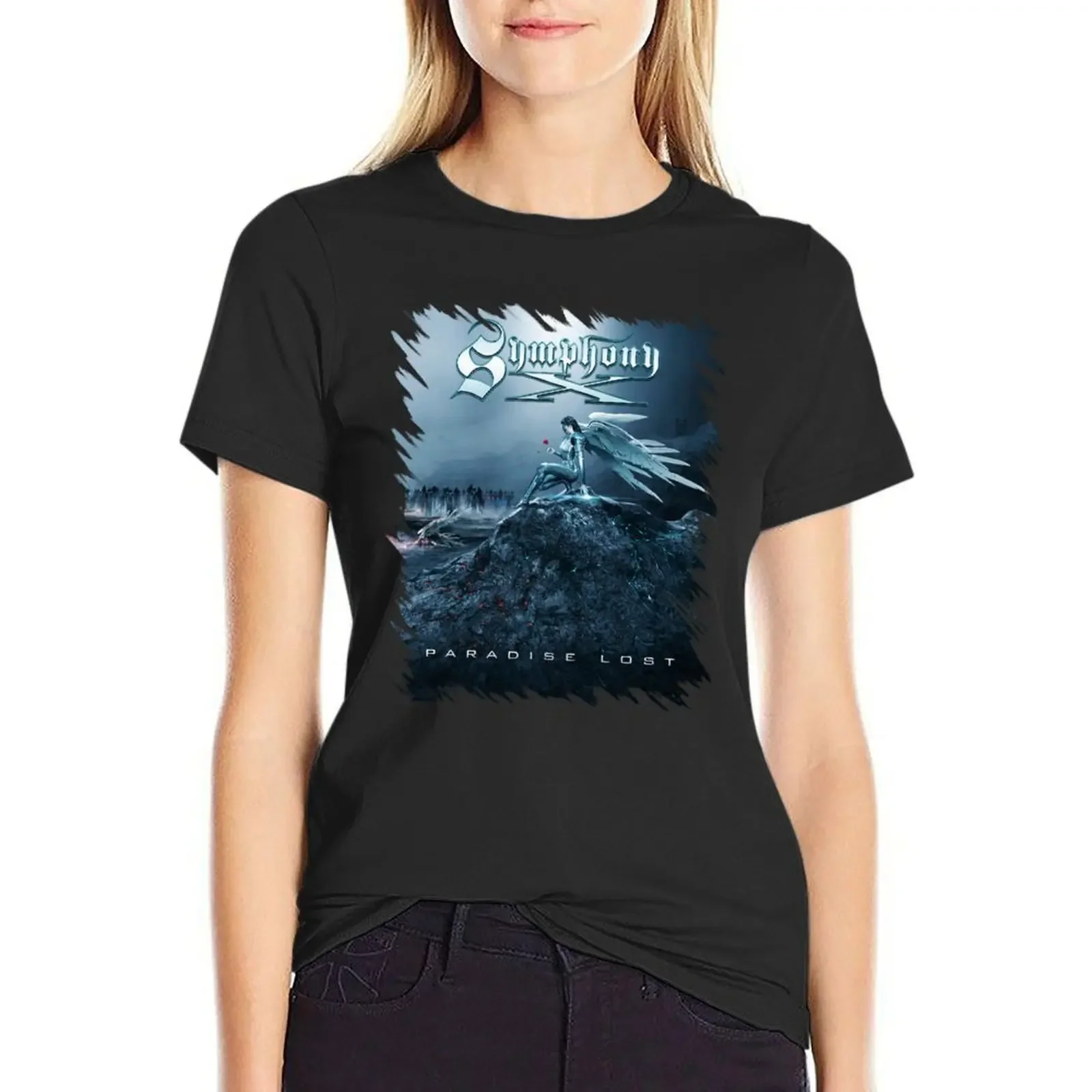 

Symphony X, Paradise Lost. T-Shirt customs Aesthetic clothing aesthetic clothes western t-shirt dress for Women