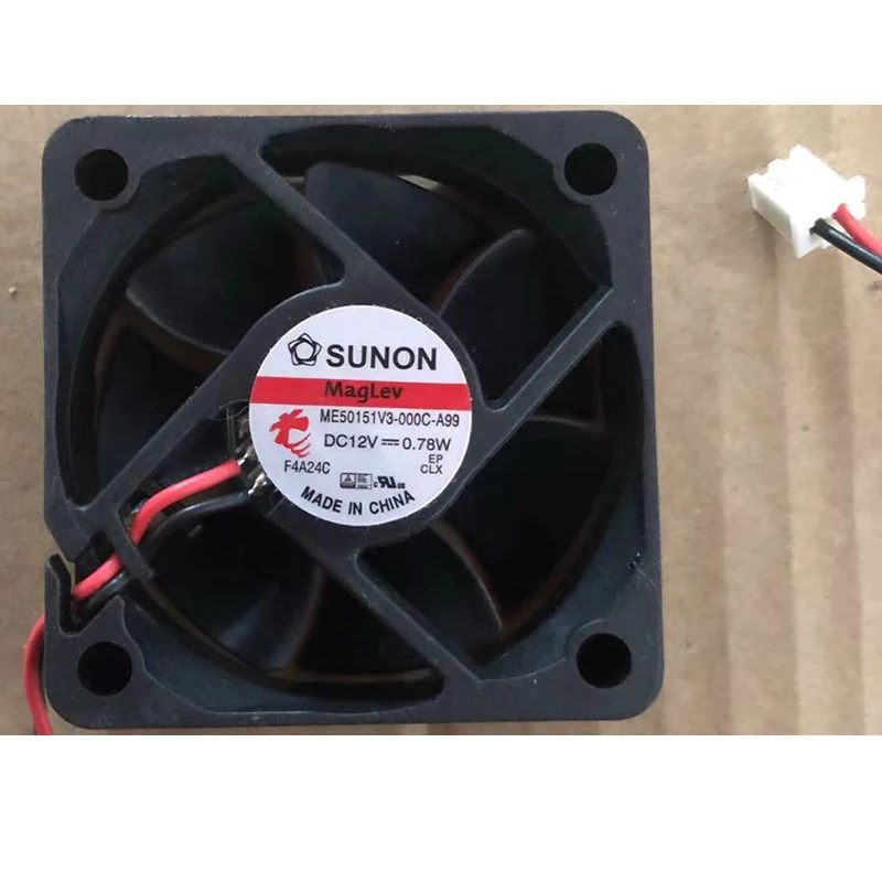 19CFM 4200rpm Original SUNON ME50151V3-000C-A99 5015 0.065A DC12V 0.78W Power cooling fan air blower