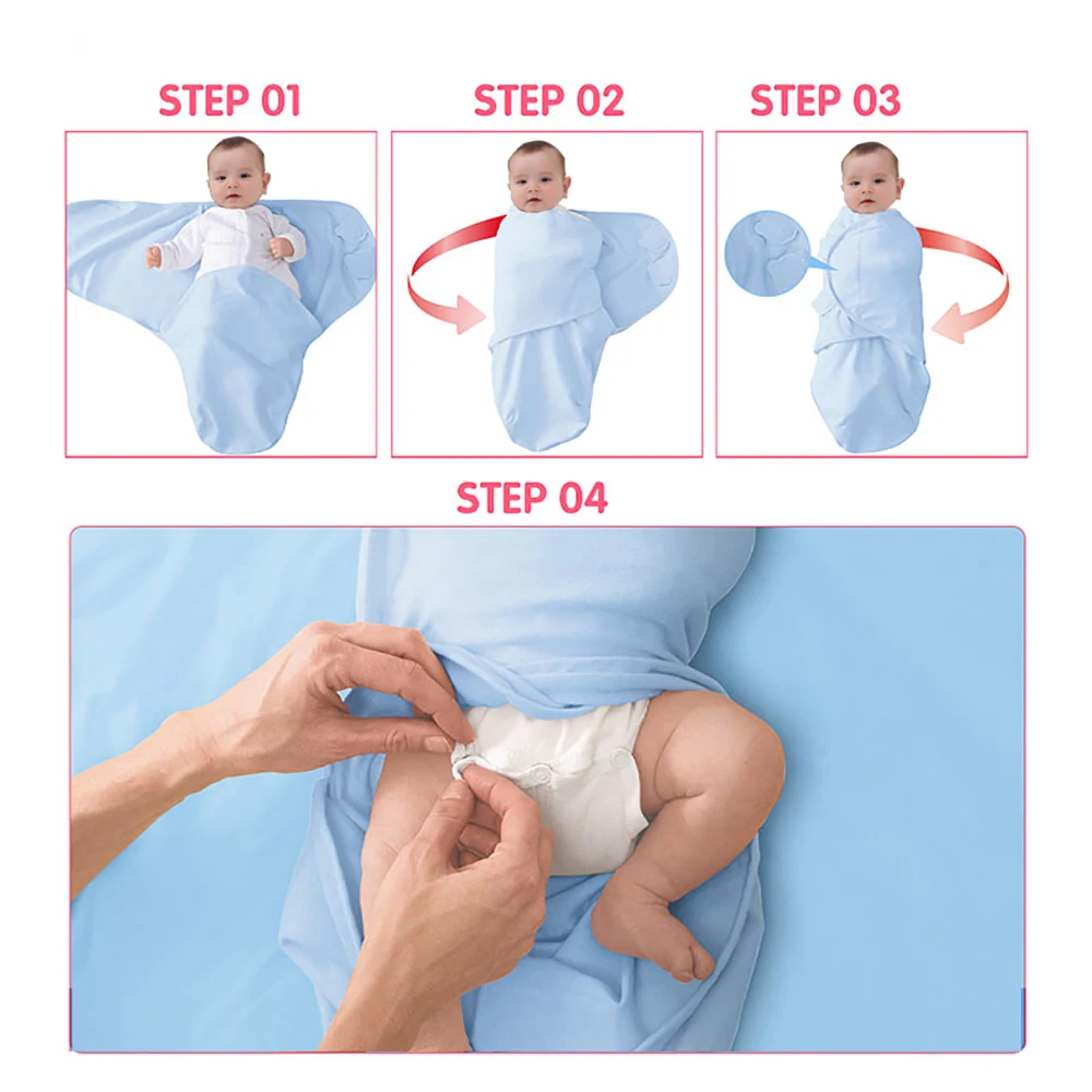 Bebês sacos de dormir bebê recém-nascido casulo swaddle envoltório envelope 100% algodão 0-6 meses cobertor do bebê swaddling envoltório saco de dormir