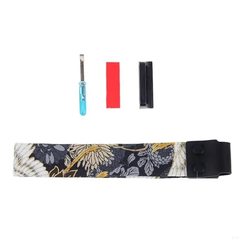 Q1JC Gold Foil Doil لوحة مفاتيح لوحة مفاتيح الشبل يوفر حزام المفاتيح