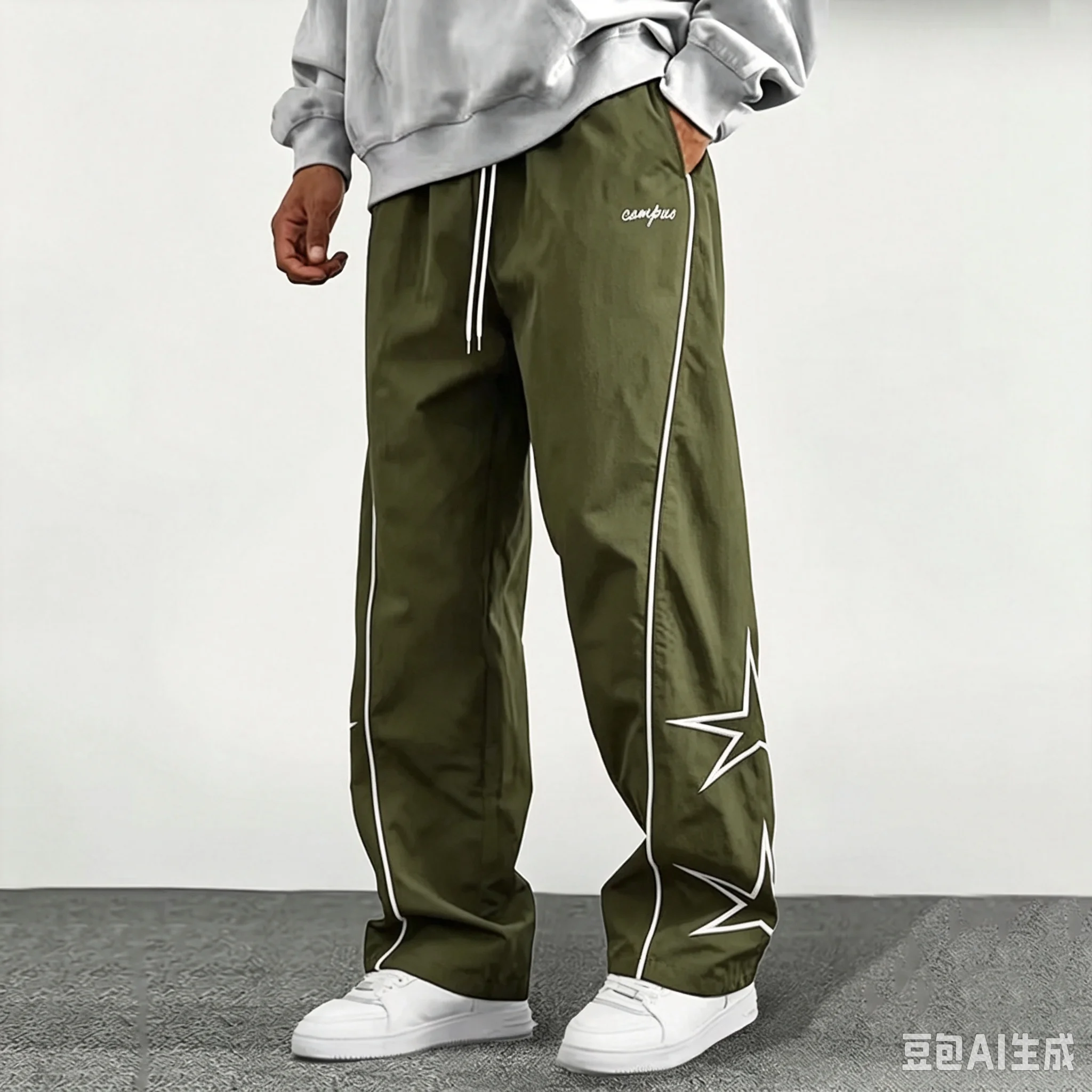 Heißer Verkauf: Lässige Outdoor-Hosen für Herren, 3D-Druck, schnelltrocknend, bequeme Passform, Frühling-Sommer-Mode, personalisierte Hosen – Detail 7